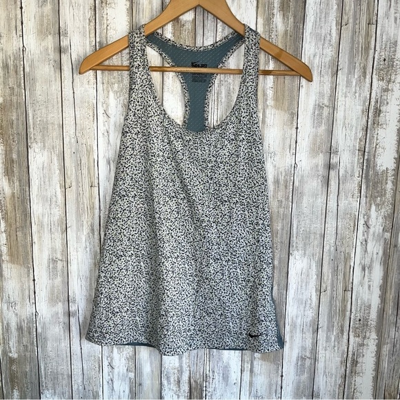 Nike Tops - Nike Speckled Workout Mesh Back Tank Top Athletic Small